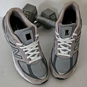 New Balance 990V5 Women's Running Shoes Grey Castle Rock W99OGL5 USA 8